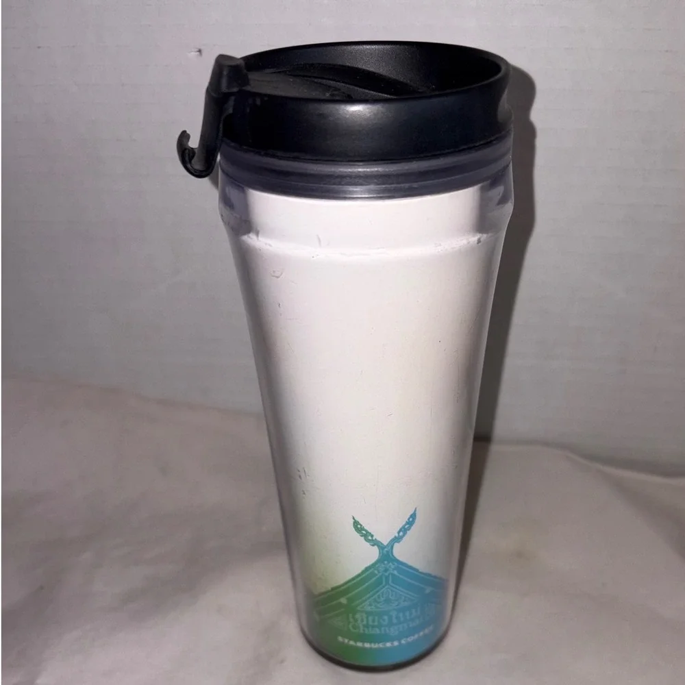 Starbucks 2004 Chiangmai Thailand Collector Series 12oz Travel Tumbler Mug